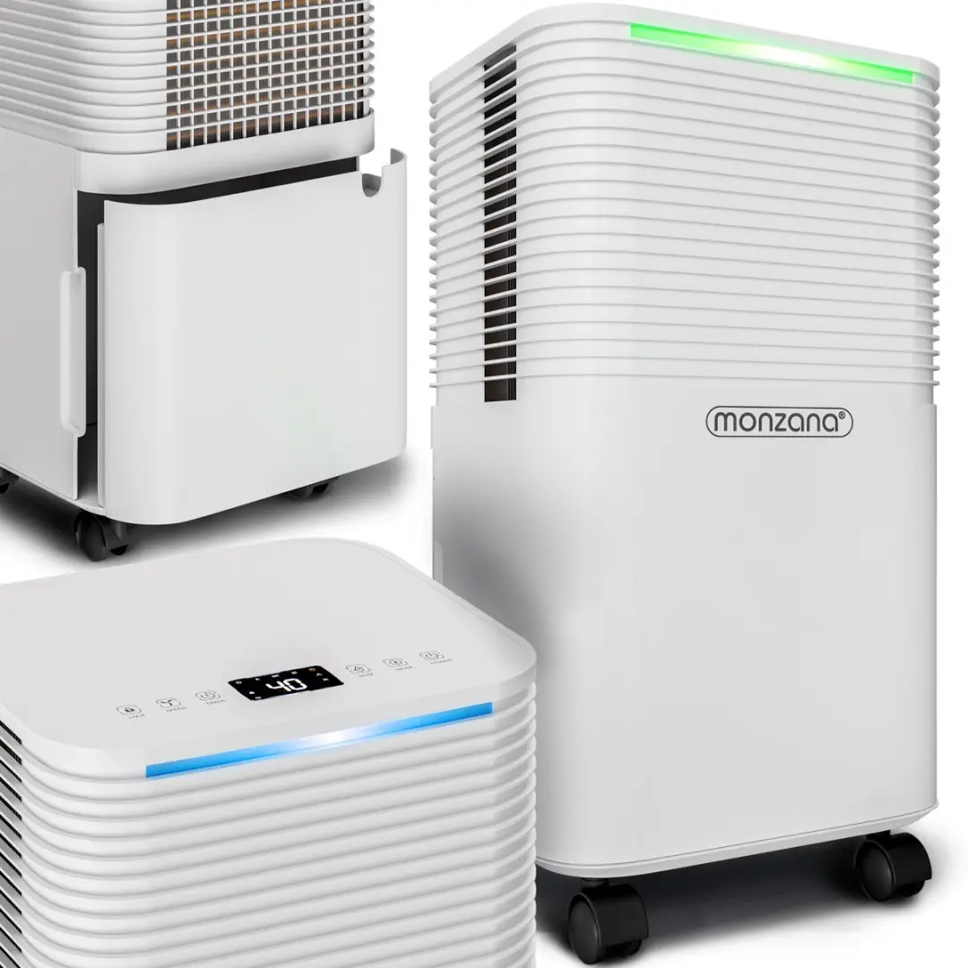 Monzana Luchtontvochtiger 12L/dag 200W - Wit