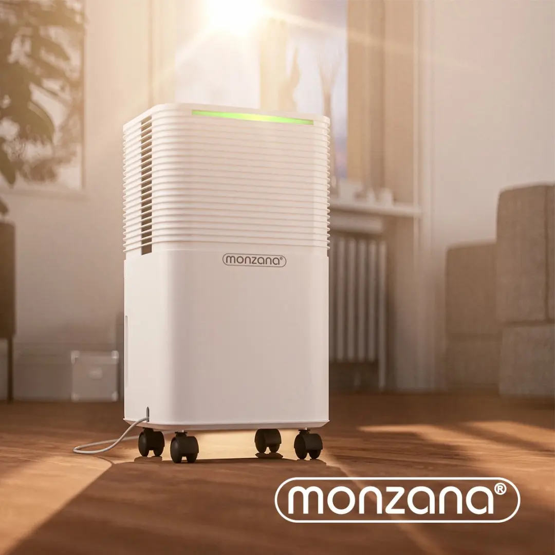 Monzana Luchtontvochtiger 12L/dag 200W - Wit