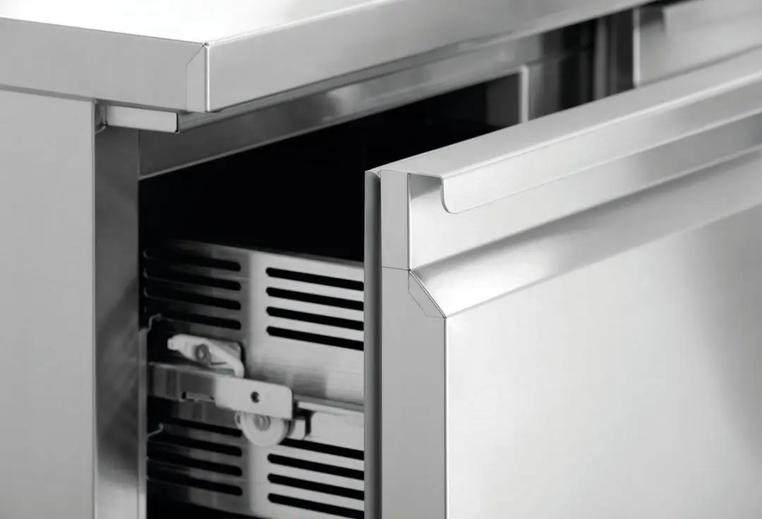 Bartscher 200282 Koelwerkbank 260L - 4 Laden - 0°C tot 10°C - Rvs - afbeelding 6 van 6