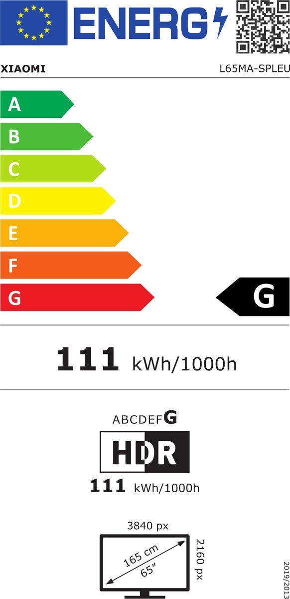 Xiaomi TV S Mini 65" - 2025 - 4k QD Mini LED