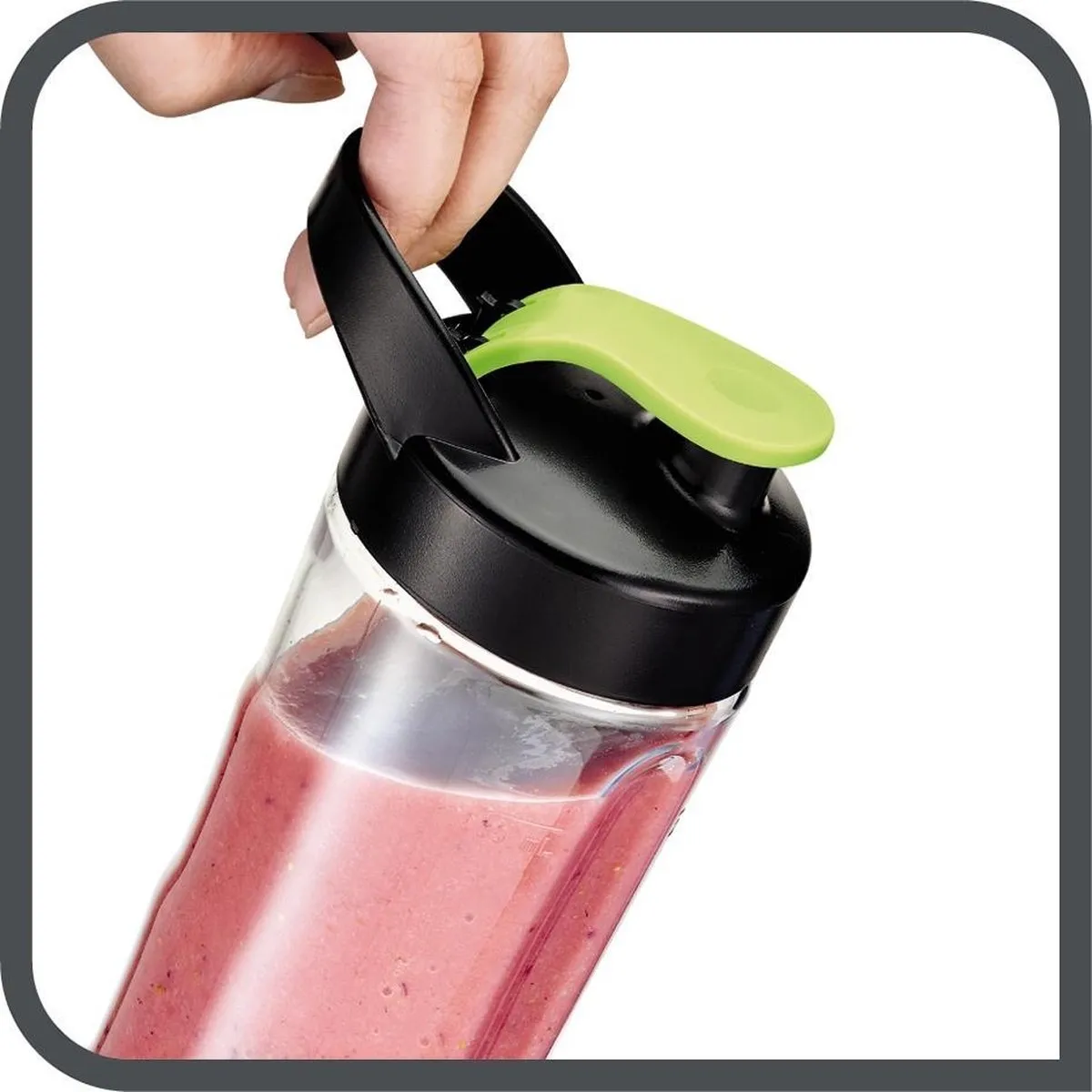 Tefal On the Go XF2050 Fles 0,6L - Transparant