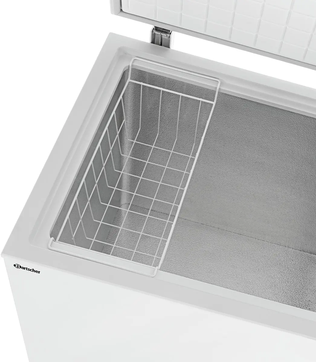 Bartscher Vrieskist 479L -18°C 700969 - Wit/Zilver - afbeelding 6 van 6