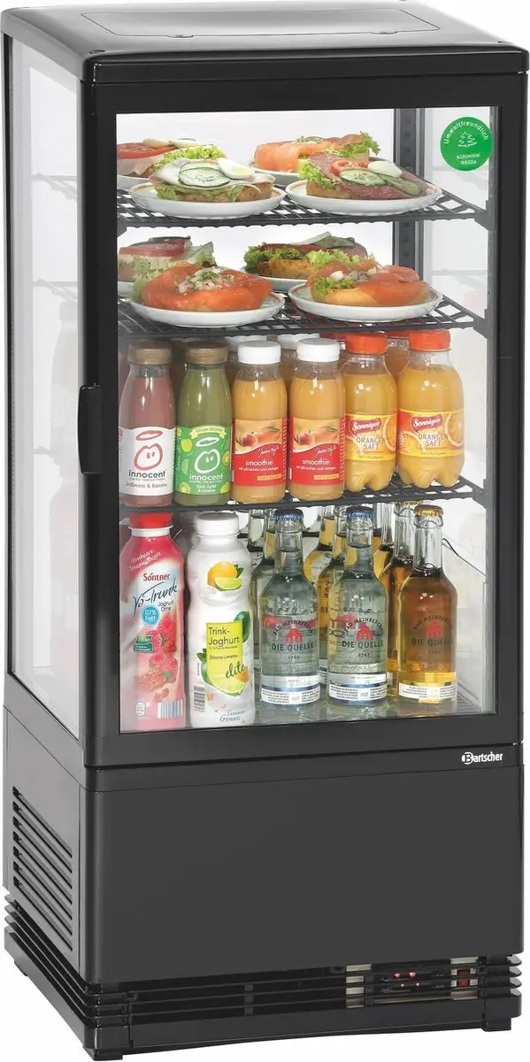 Bartscher Mini-Koelvitrine 78L