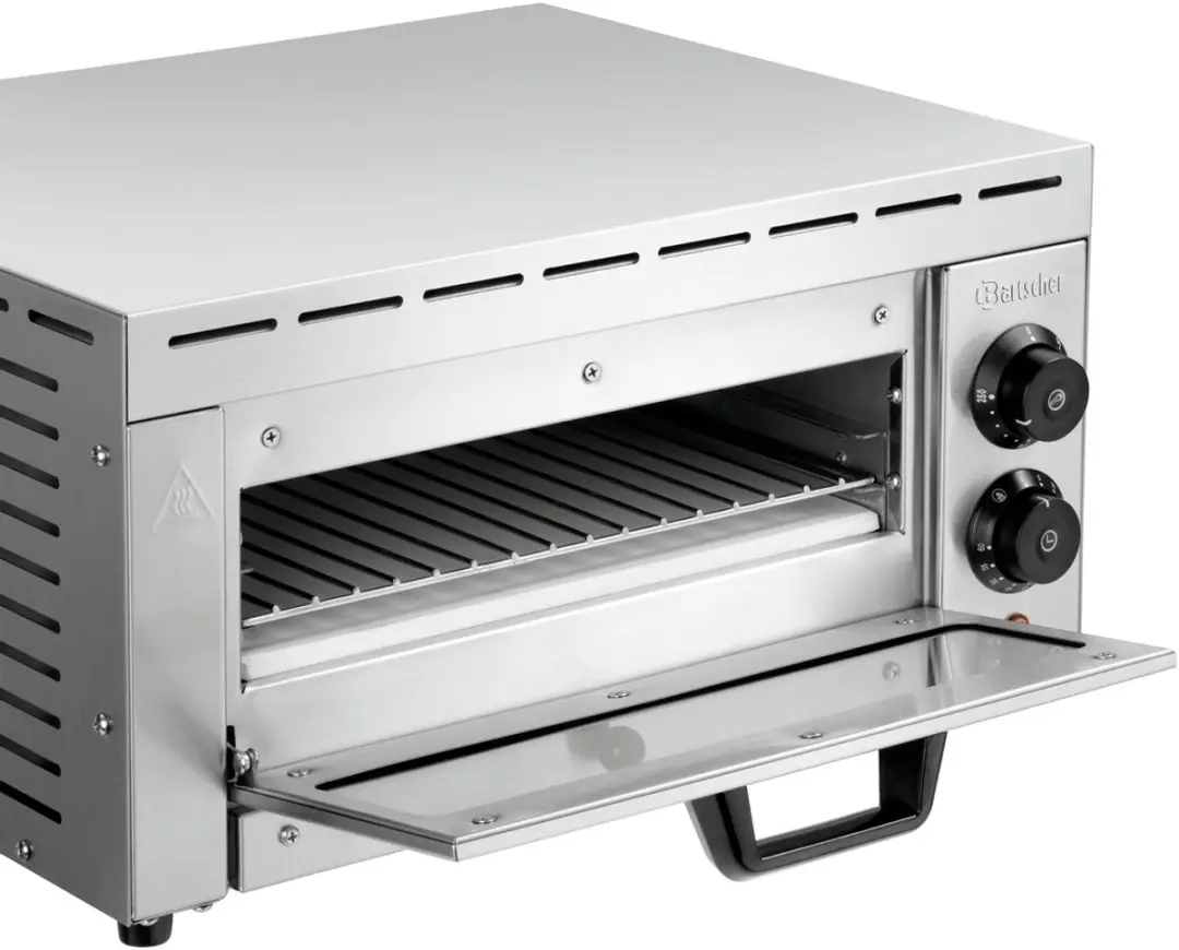 Bartscher Pizzaoven ST340 A201113 - 1500W - Zilver