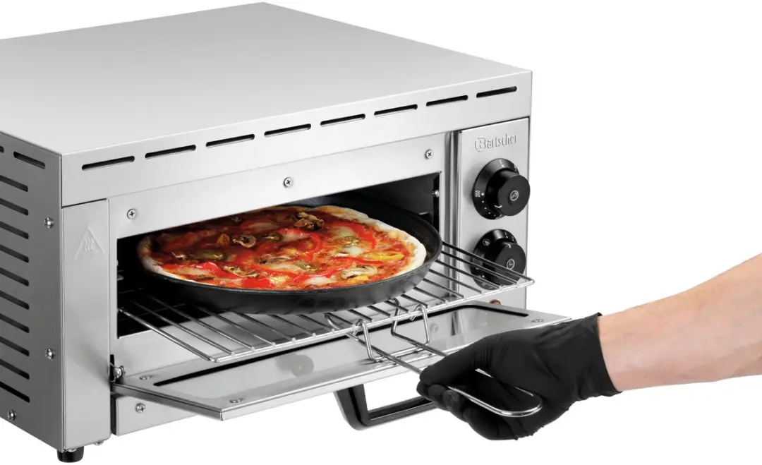 Bartscher Pizzaoven ST340 A201113 - 1500W - Zilver