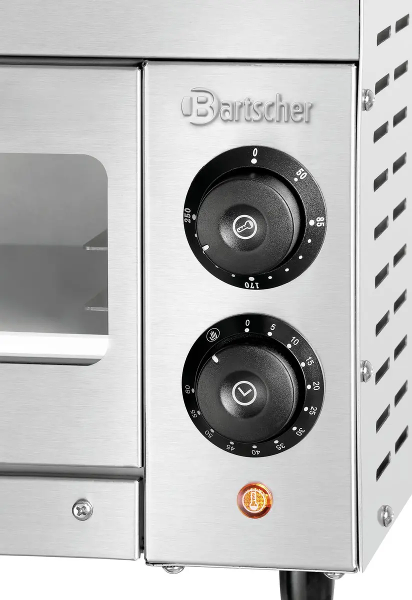 Bartscher Pizzaoven ST340 A201113 - 1500W - Zilver