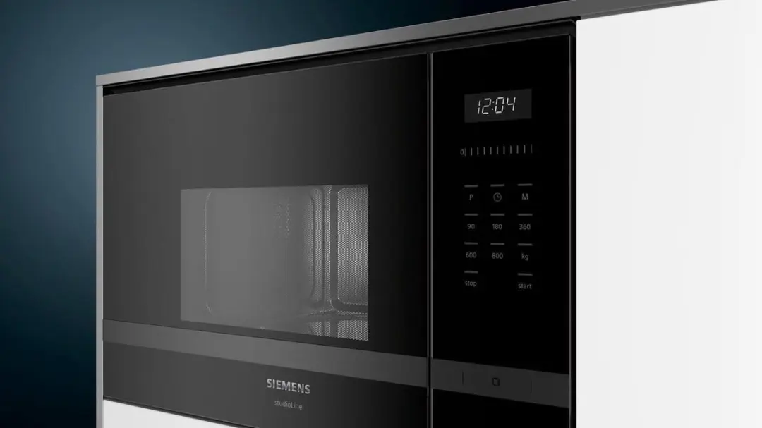 Siemens IQ500 BF425LMB0 Inbouw Magnetron 800W - Zwart