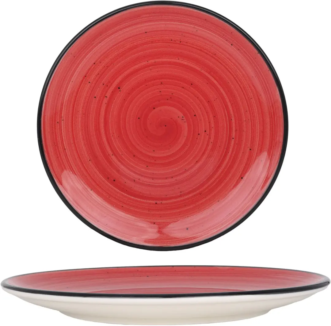 Bonna Dessertbord Aura Passion Porselein 23cm