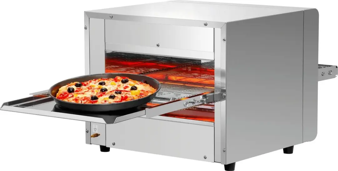 Bartscher Doorloop-Pizzaoven 3600TB10 - 1 Liter - RVS