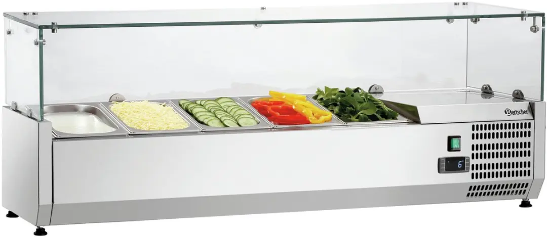 Bartscher GL4-1201 Koelopzetvitrine