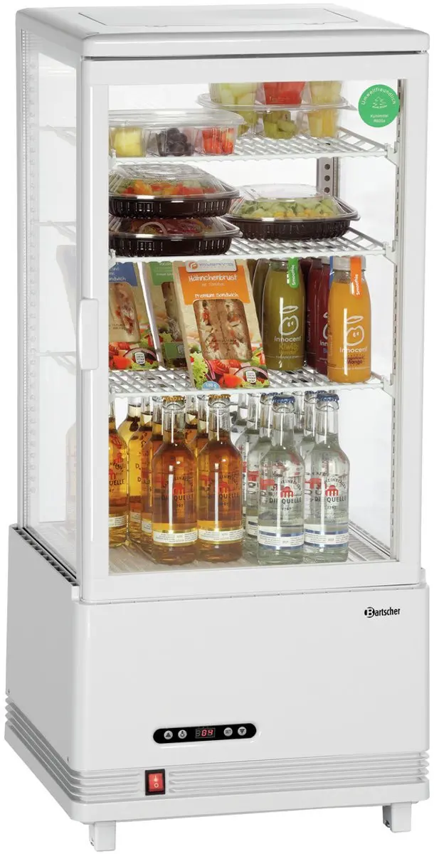 Bartscher Mini-koelvitrine 78L