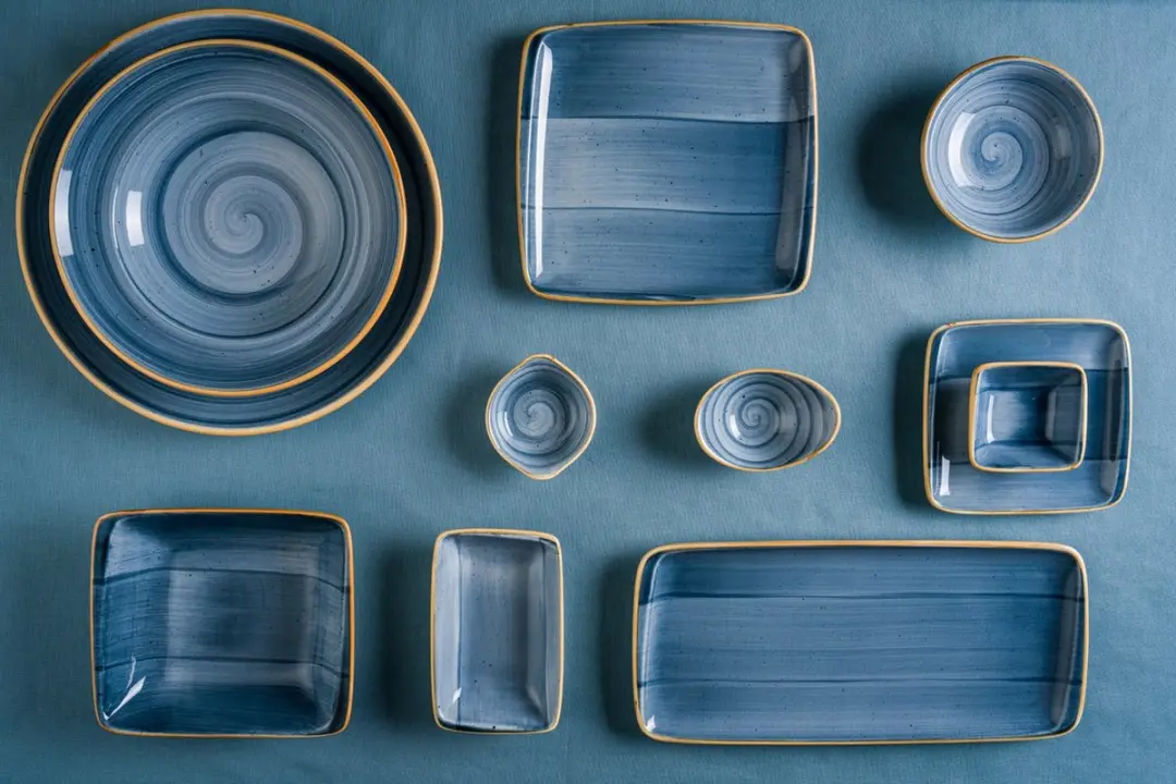 Bonna Dessertbord Aura Dusk Porselein 23cm - 6 Stuks