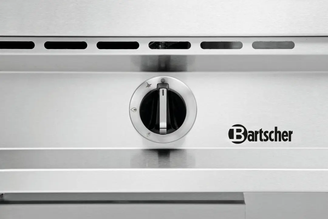 Bartscher Wokkookplaat 2 Branders - 23000W - RVS