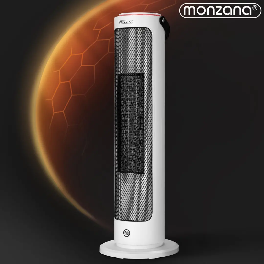Monzana Keramische Ventilatorkachel 2000W - 4 Standen