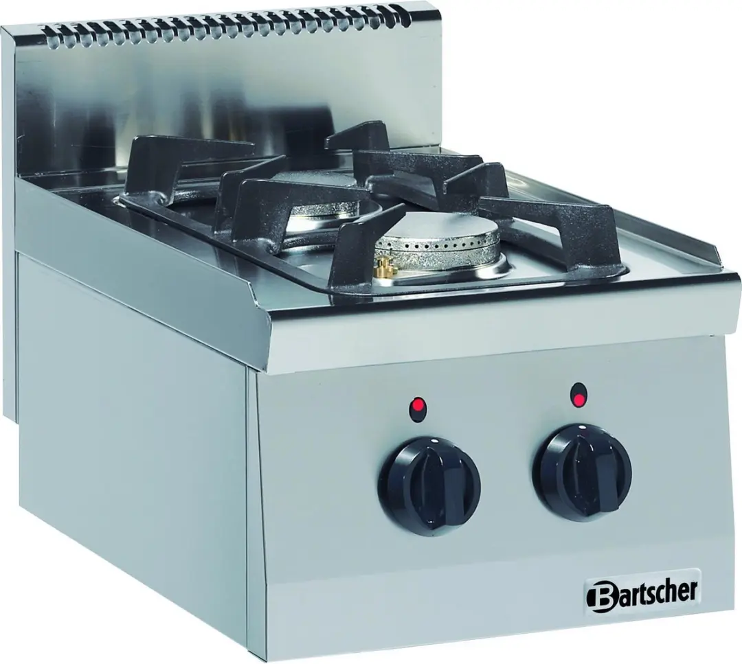 Bartscher Gasfornuis 600 2-pits