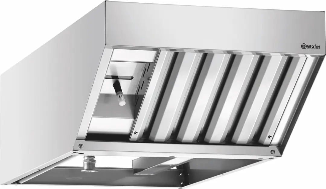 Bartscher Silversteam-K Condensatiekap 0-3kW - 520x1040x300mm - Grijs