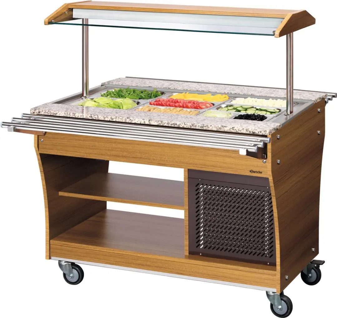 Bartscher 125525 Buffetwagen Koud - RVS