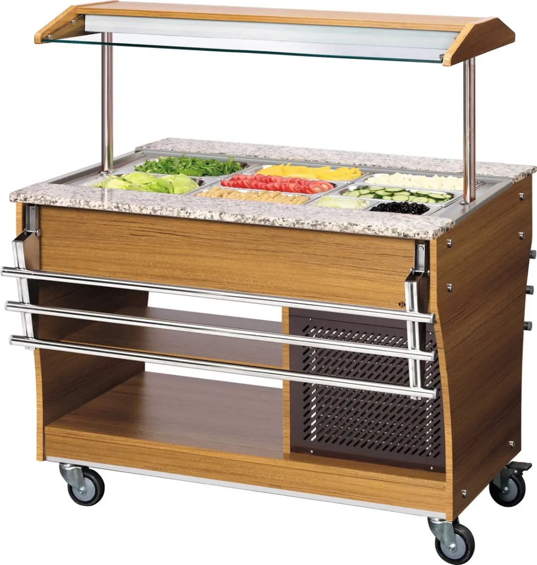 Bartscher 125525 Buffetwagen Koud - RVS