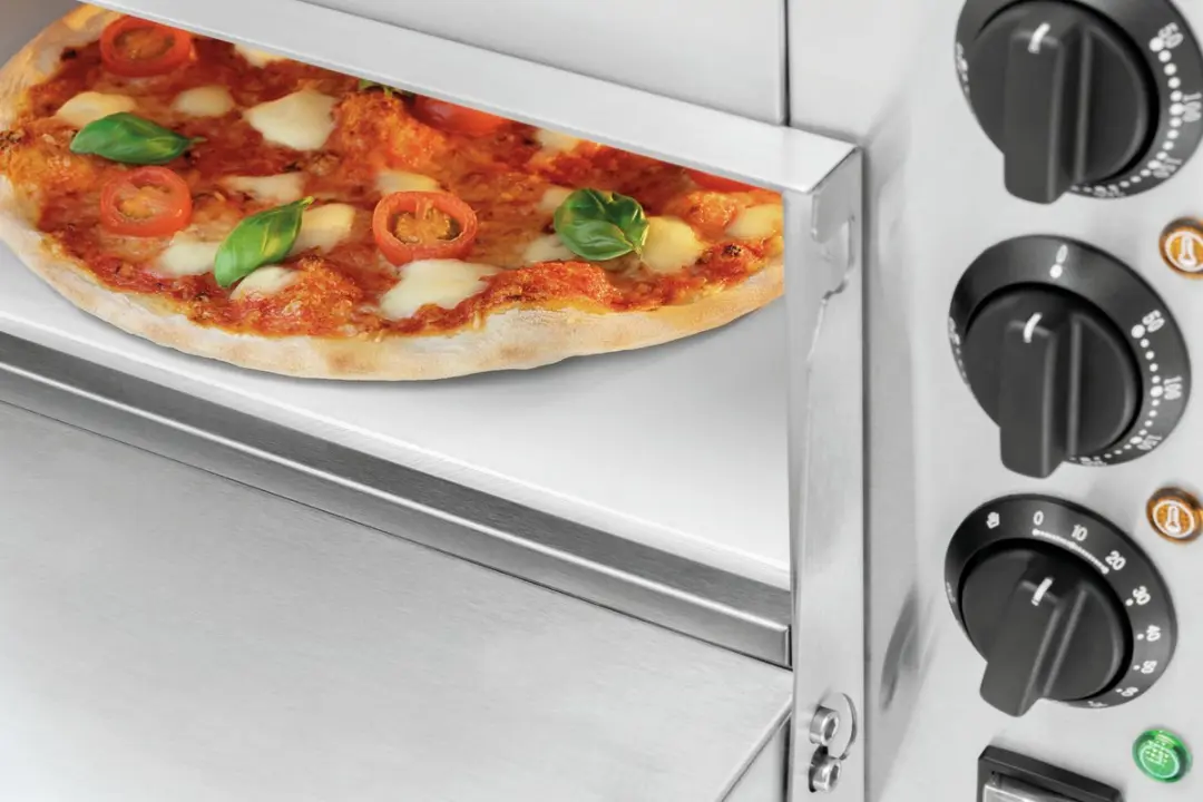 Bartscher Pizzaoven ST415-2 - Ø40cm - 50-350°C - Rvs