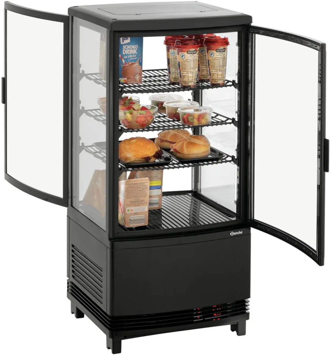 Bartscher Mini-koelvitrine 75L