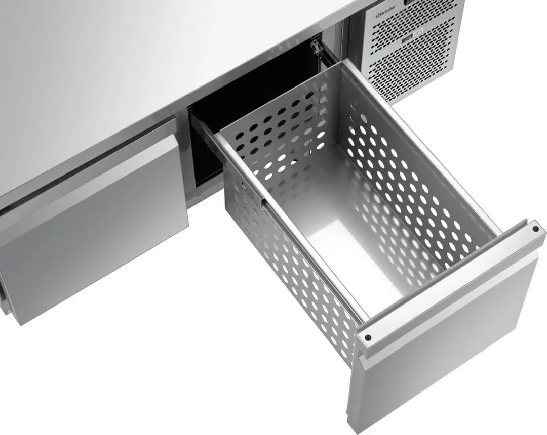 Bartscher Koelwerkbank 180L - 2 Laden GN 1/1 - -2°C/+8°C - Roestvrijstaal