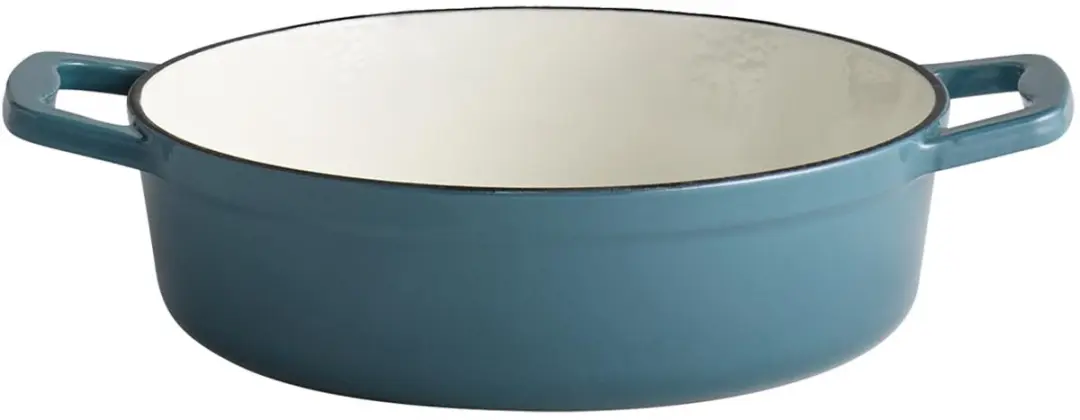 APS Braadpan 25cm 2,5L - Gietijzer Geëmailleerd Turquoise - afbeelding 6 van 6
