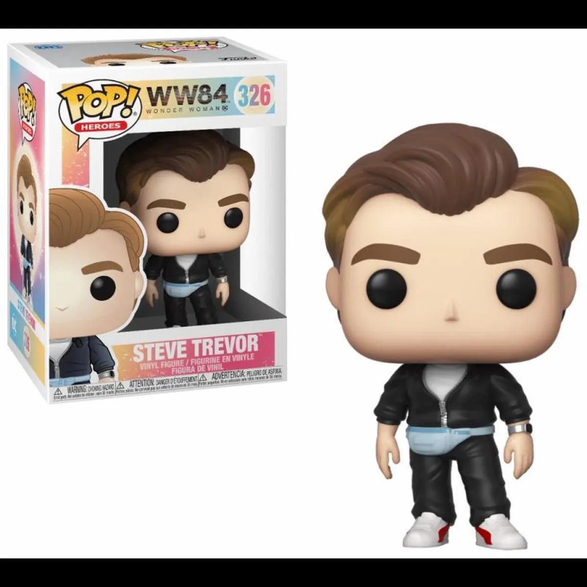 Funko Pop! Wonder Woman 1984 Steve Trevor 9cm - Multicolor