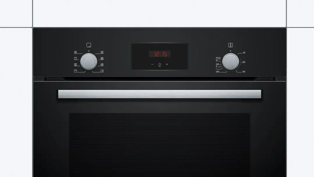 Bosch HBF153BB0 Inbouwoven 66L - 3300W - Zwart