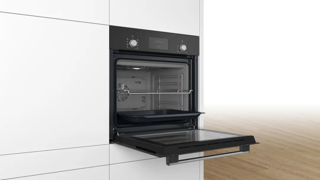 Bosch HBF153BB0 Inbouwoven 66L - 3300W - Zwart