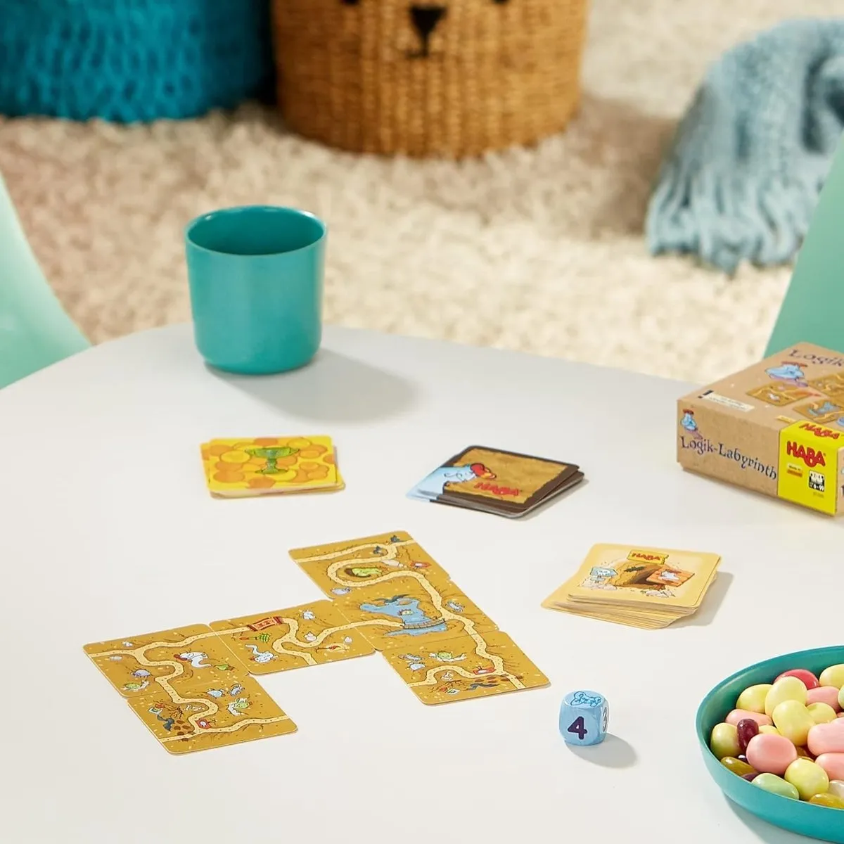Haba Logik Labyrinth 301886 - Gezelschapsspel 2-4 spelers