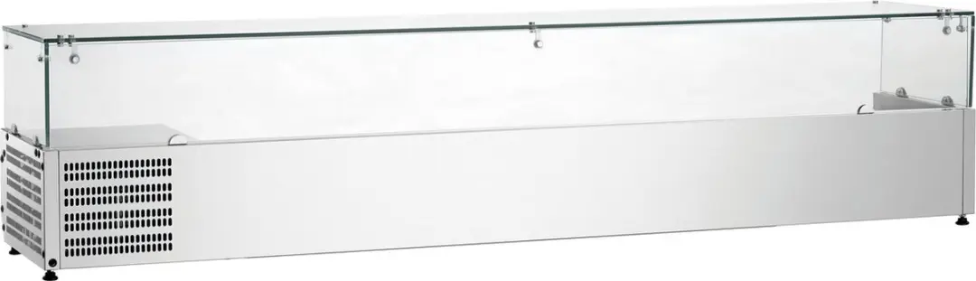 Bartscher GL3-2001 Koelopzetvitrine - RVS