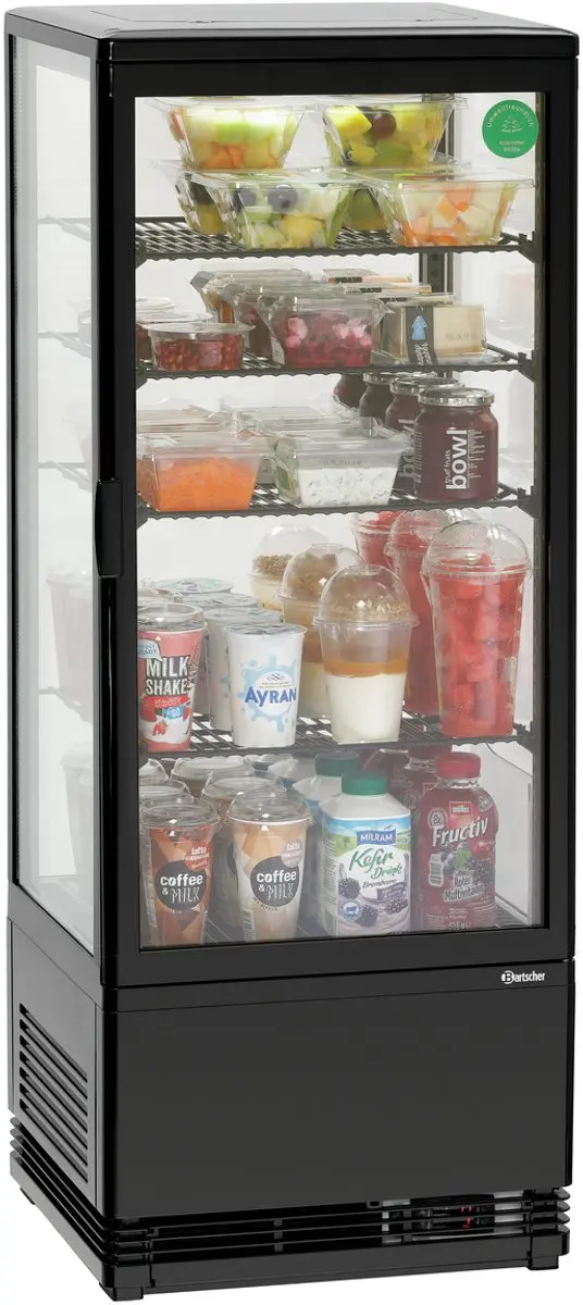 Bartscher Mini-koelvitrine 98L-SW