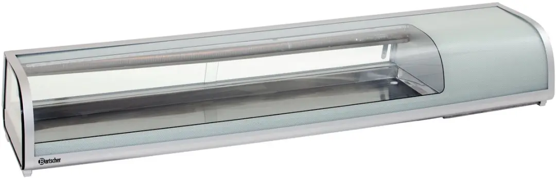 Bartscher SushiBar GL2-1800 Sushivitrine - 110335 - Zilver