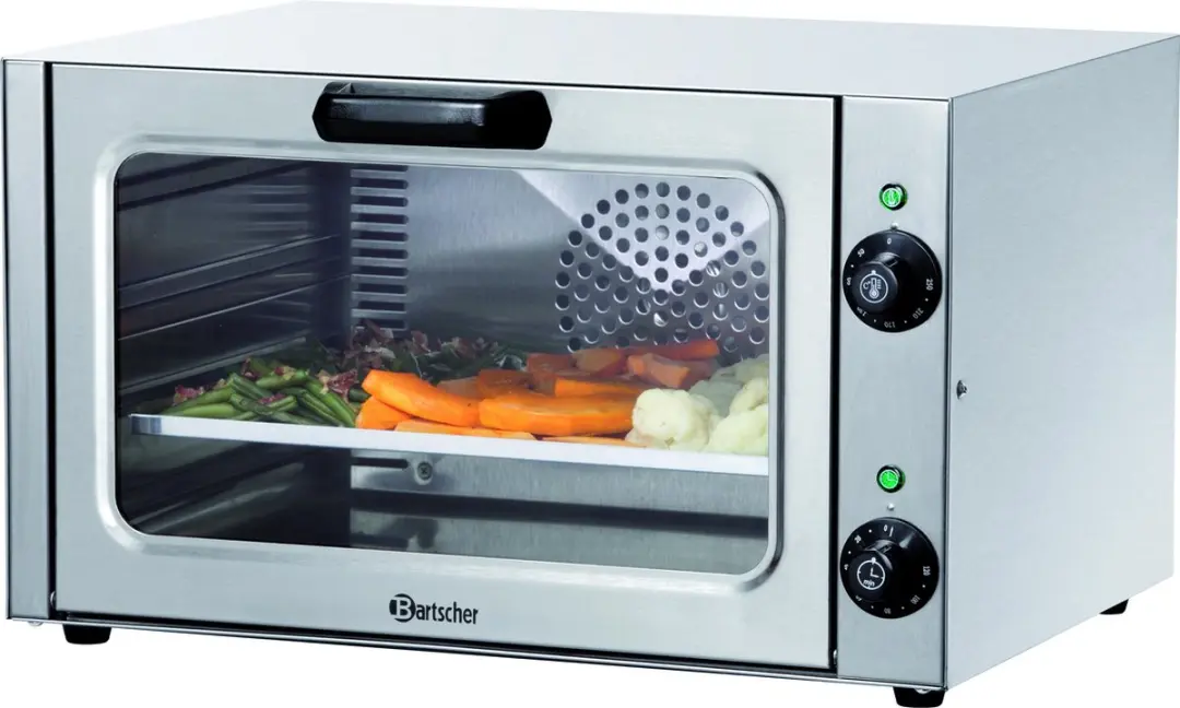 Bartscher Mini Oven A120880 - 2500W - Roestvrijstaal