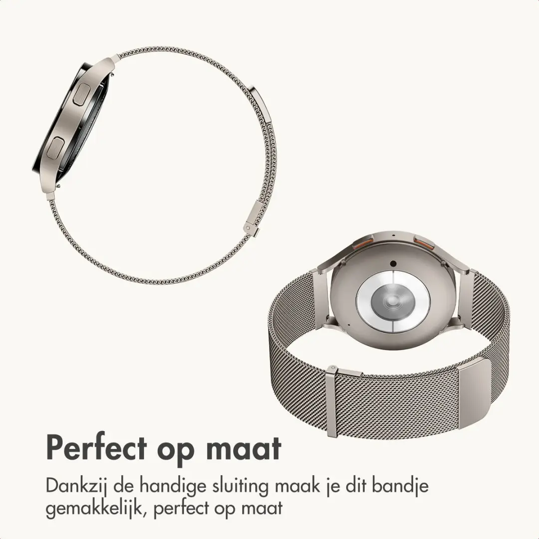 Imoshion Milanees Bandje Sterrenlicht - One Size - Amazfit Compatibel - afbeelding 6 van 6