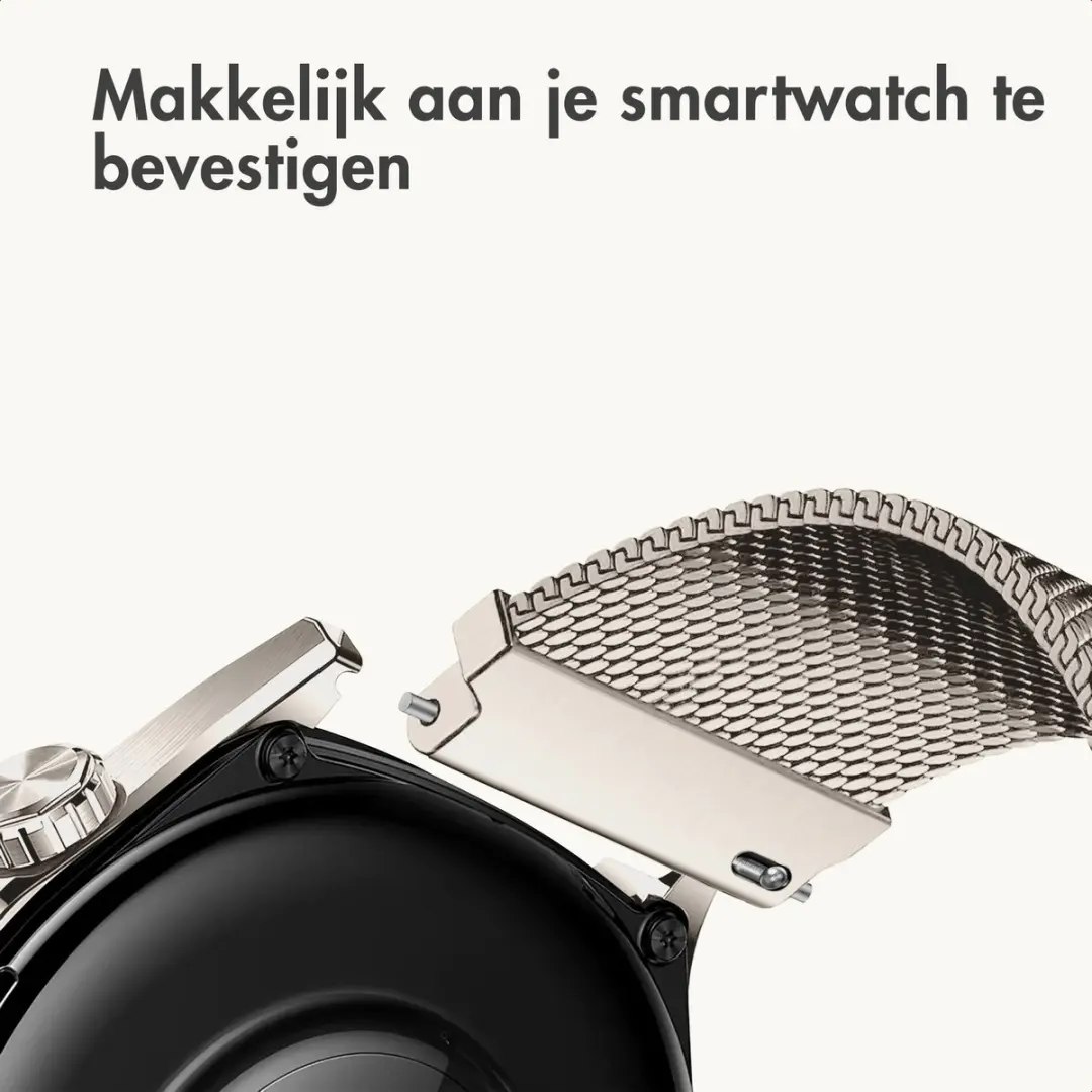 Imoshion Milanees Bandje Sterrenlicht - One Size - Amazfit Compatibel