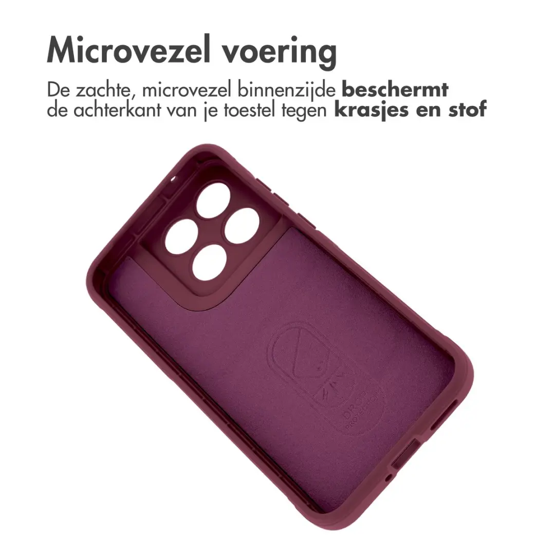Imoshion Hoesje Motorola Edge 70 Fusion - Aubergine