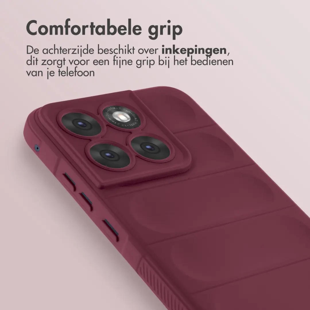 Imoshion Hoesje Motorola Edge 70 Fusion - Aubergine