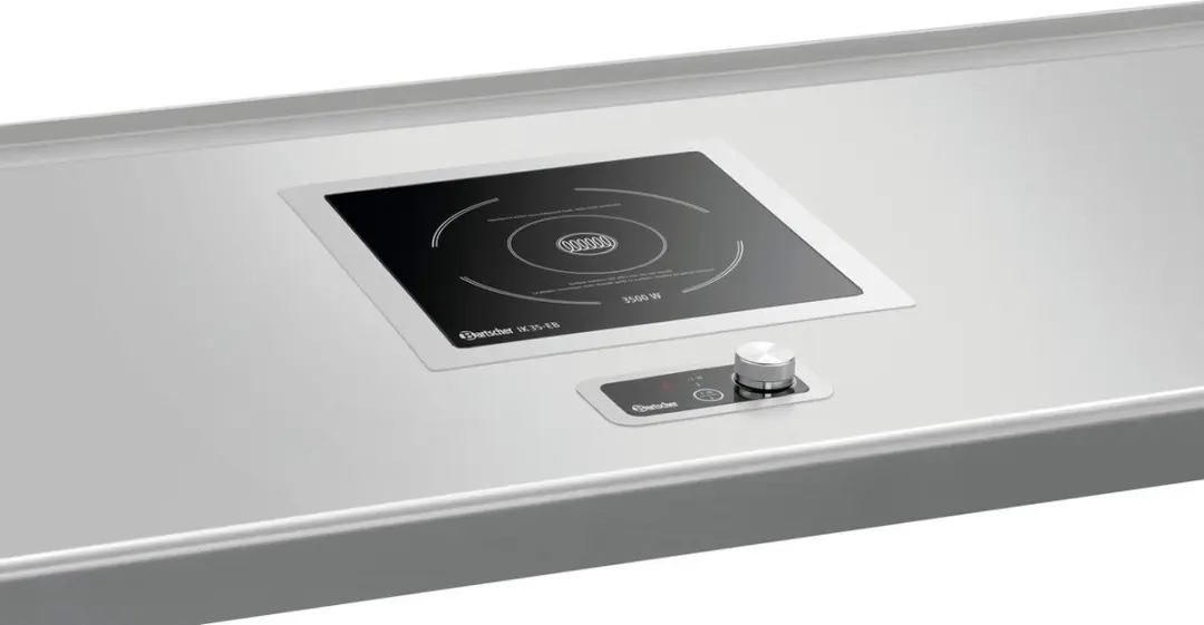 Bartscher IK 35-EB Inductiekookplaat 3500W - 1 Zone - Zwart/Zilver - afbeelding 6 van 6