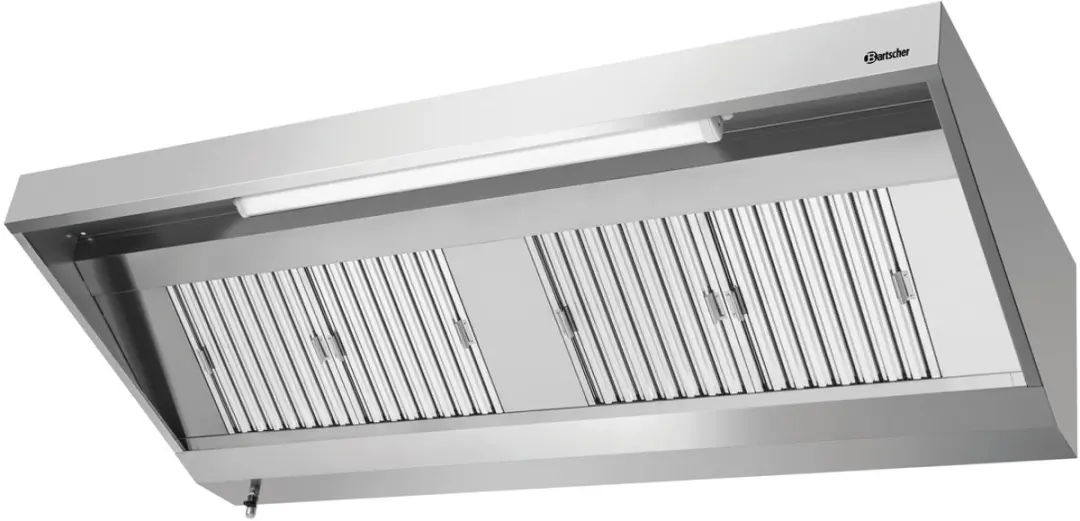Bartscher Wandafzuigkap 265220 - 220cm Grijs