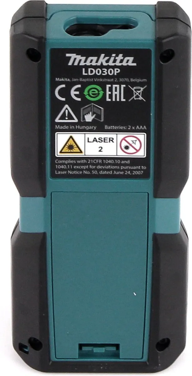 Makita LD030P Laser Afstandsmeter - 30m - afbeelding 6 van 6