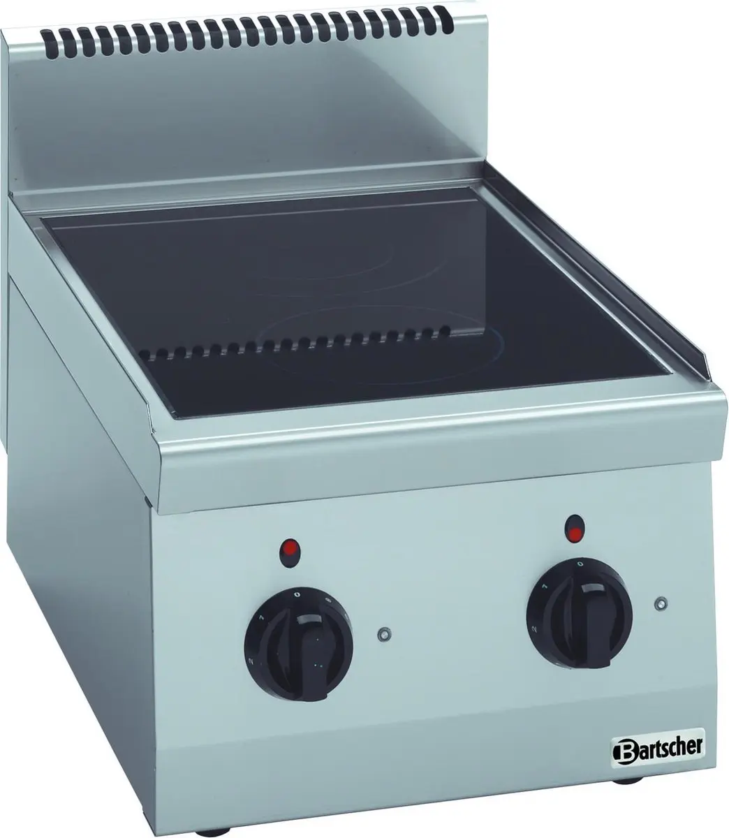 Bartscher Keramisch Kooktoestel 600 2 Zones