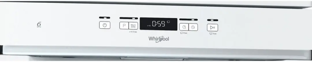 Whirlpool WFC 3C26N F Vaatwasser 14 Couverts - Wit