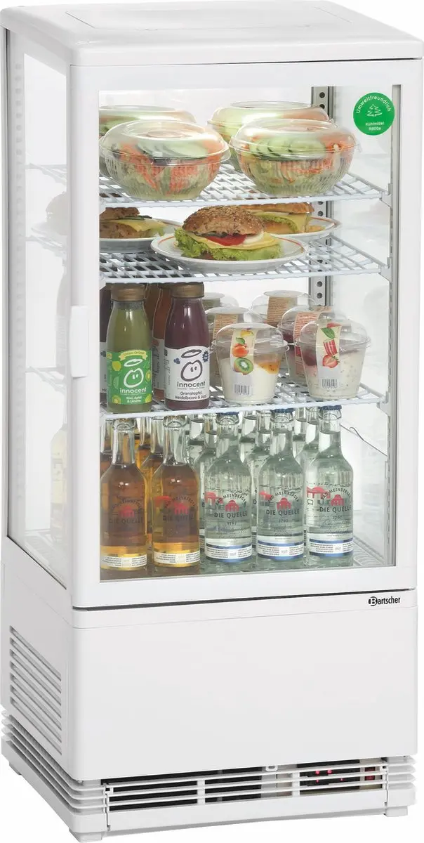 Bartscher Mini-koelvitrine 78L