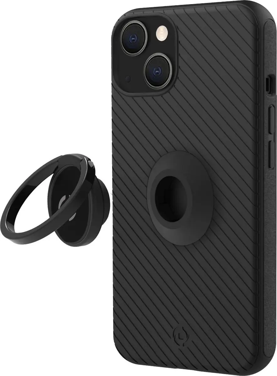 Celly SnapRing 8021735196389 Universele Telefoonhouder - Zwart - afbeelding 6 van 6
