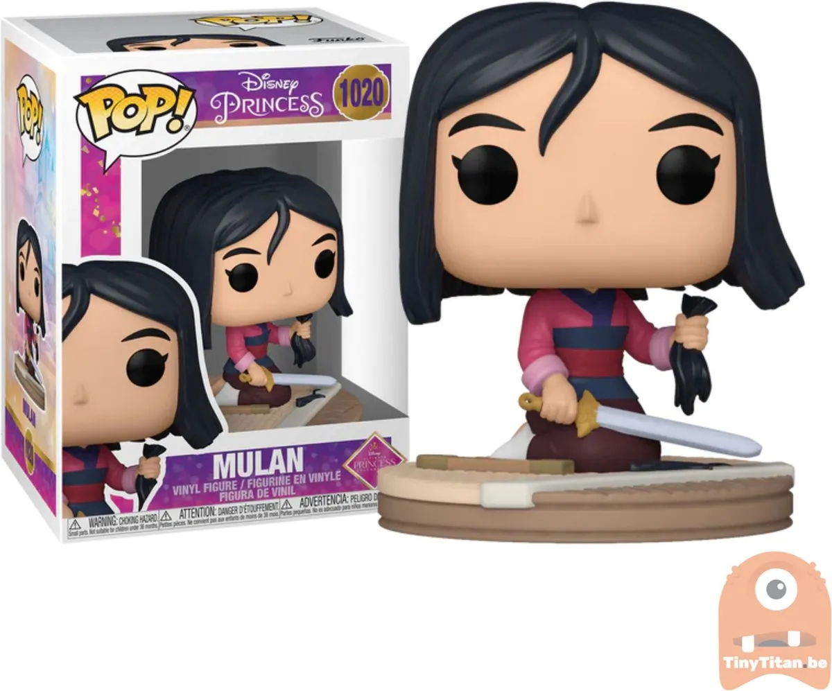 Funko Pop Disney Mulan Ultimate Princess #1020 - 9,5 cm - afbeelding 3 van 5