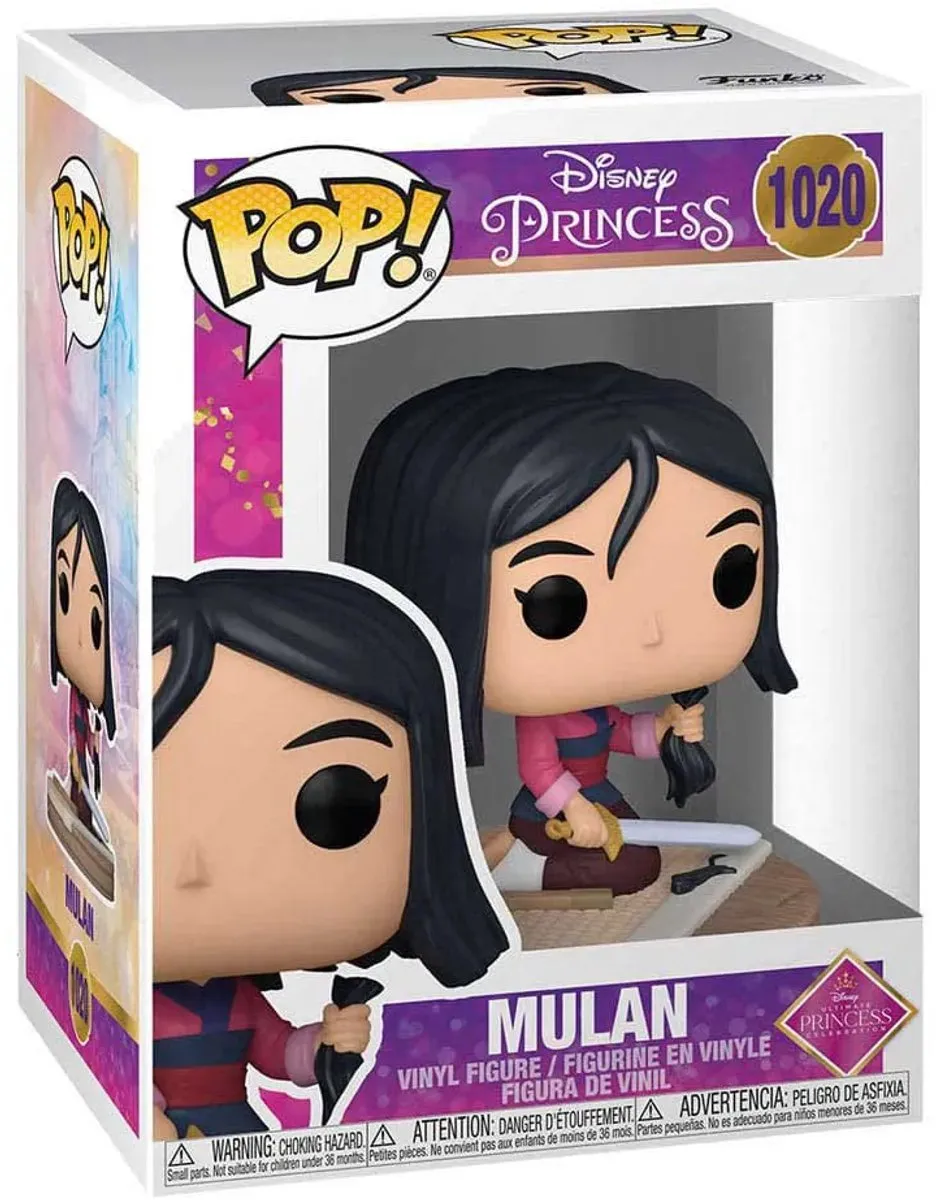 Funko Pop Disney Mulan Ultimate Princess #1020 - 9,5 cm - afbeelding 5 van 5