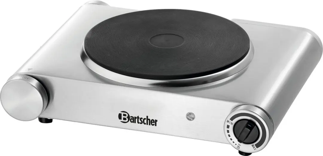 Bartscher 1K1500 Elektrische Kookplaat 1500W - RVS