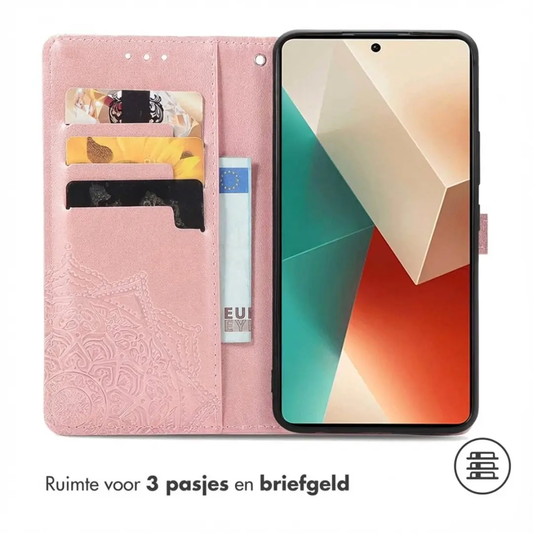 imoshion Hoesje Rosé Goud - voor Xiaomi Redmi Note 13 Pro 5G/Poco X6