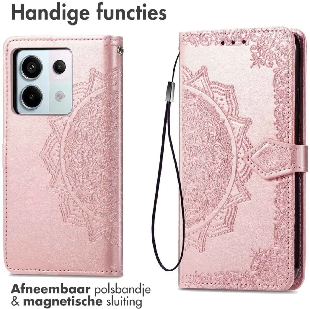 imoshion Hoesje Rosé Goud - voor Xiaomi Redmi Note 13 Pro 5G/Poco X6